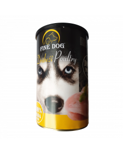 FINE DOG konzerva drůbeží 1 200 g
