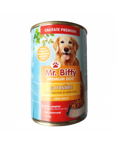 Mr.Biffi dog konzerva drůbeží 415 g